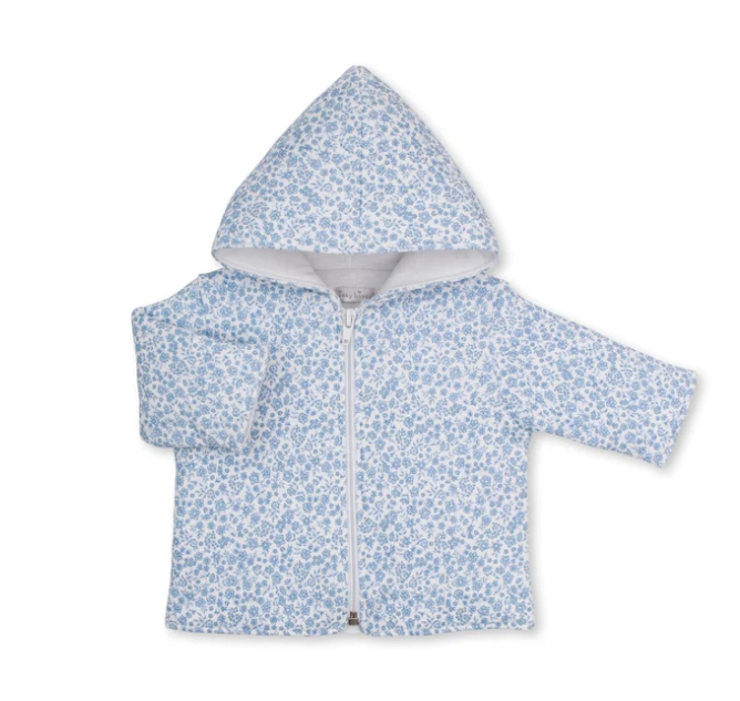 Kissy Kissy Jaquard Padded Jacket Print Fall Blooms