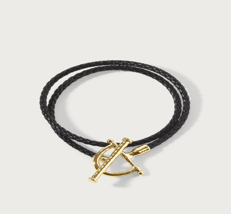 Anabel Aram Cheval Leather Wrap Bracelet