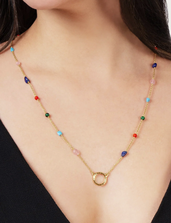 Anabel Aram Milos Long Chain Necklace