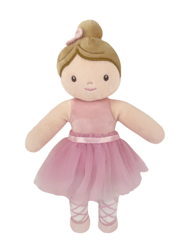 Zubels Plush Doll in Pink Ballerina