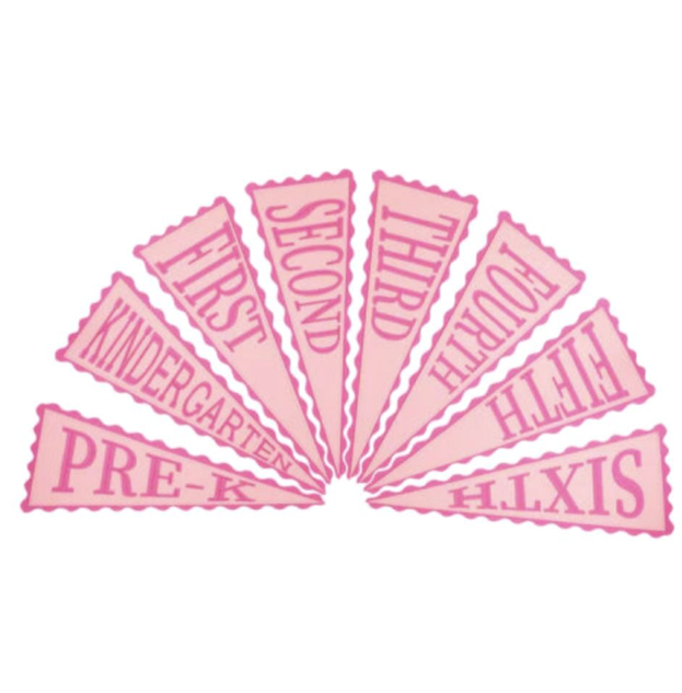 The Beaufort Bonnet Company Picture Perfect Pennant in Romany Rose