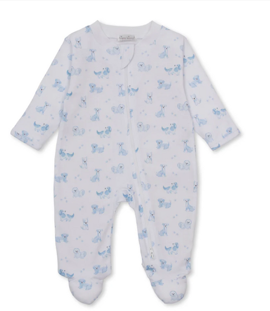 Kissy Kissy Footie with Jacket Set in Puppy Paws