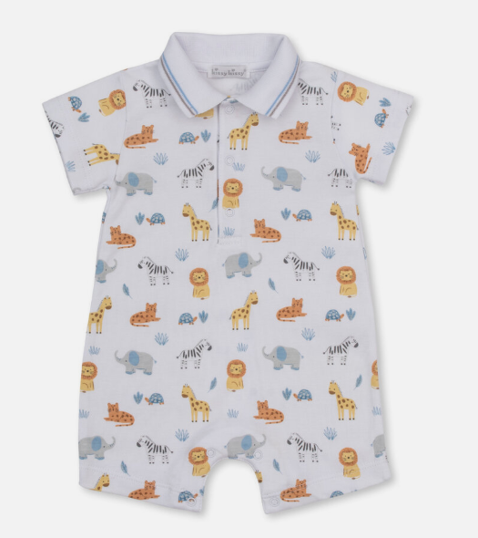 Kissy Kissy Short Playsuit Print in Jungle Hangout