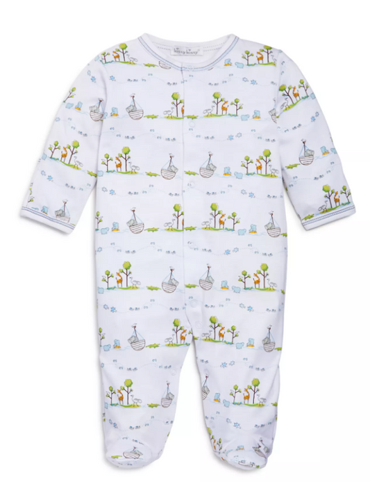 Kissy Kissy Footie Print Noah's Journey