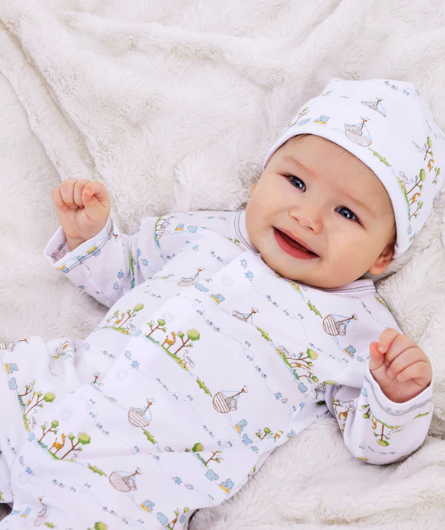 Kissy Kissy Footie with Hat Noah's Journey