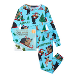Load image into Gallery viewer, Books to Bed: One Wild Christmas Pajama &amp; Book Set
