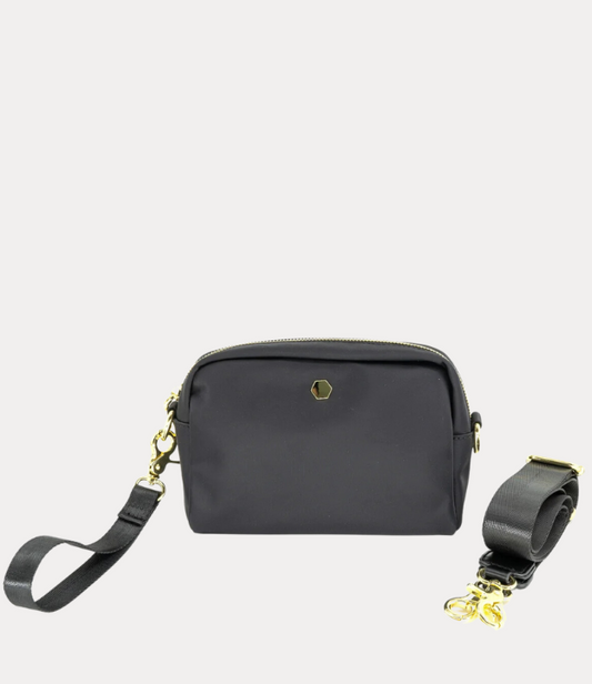 BC Handbags Nylon Crossbody Bag
