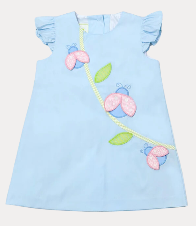 Zuccini Kids Sloane Dress with Ladybugs