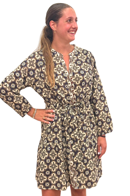 LoLa: Starburst Latte Mini Daisy Dress
