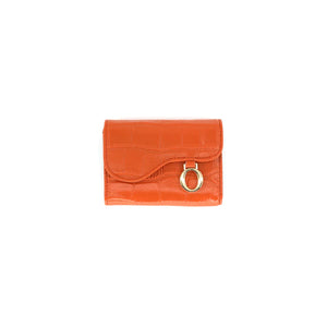 BC Handbags Credit Card Holder in Orange