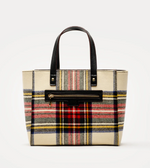 Load image into Gallery viewer, Frances Valentine Henry Tote in Plaid Wool
