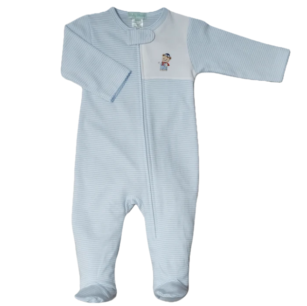Baby Threads: Sailor Bear Footie
