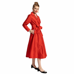 Load image into Gallery viewer, Frances Valentine Lucille Wrap Dress in Red

