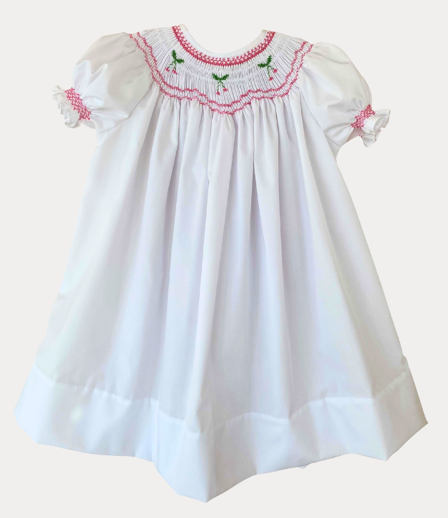 Pink Cherry Bishop Dress
