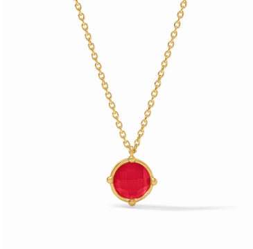 Julie Vos: Solitaire Necklace - Honeybee - IRD/STW