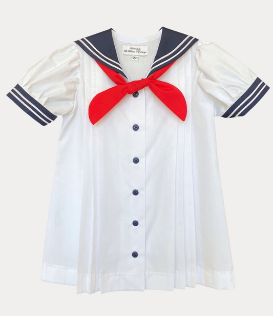 Sailor Dress in White