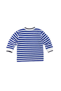 Florence Eiseman Fall is in the Air Stripe Knit Football Shirt