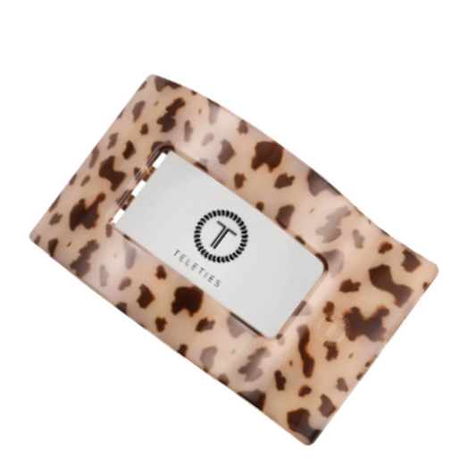 Teleties: Flat Rectangle Hair Clip (Sizes Available)