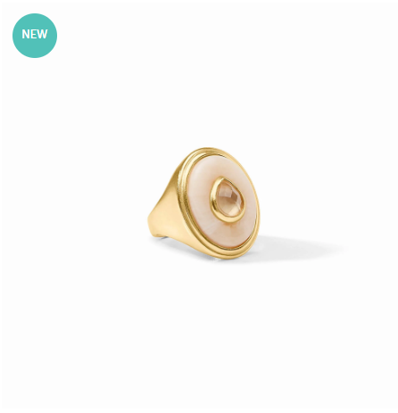 Julie Vos: Statement Ring - Carnaby - IVY
