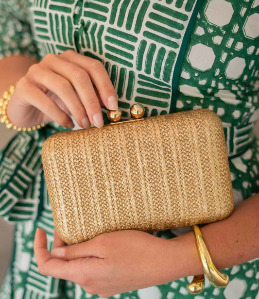 Lisi Lerch Mimi Clutch with Gold