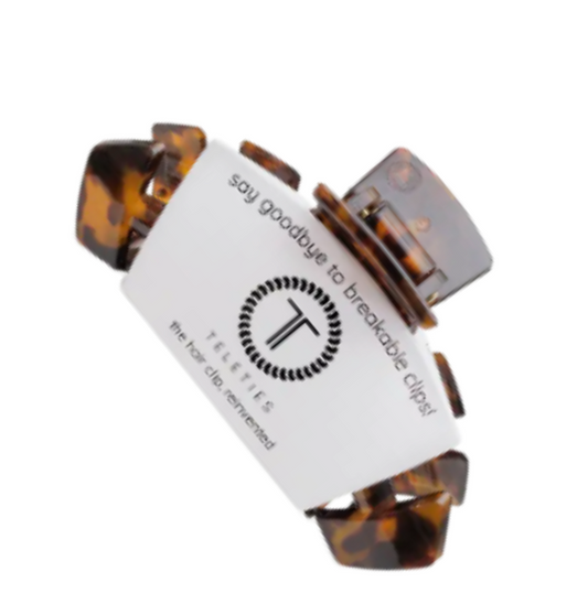 Teleties: Classic Hair Clip - Tortoise (Sizes Available)