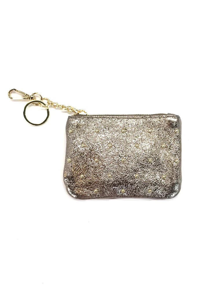 BC Handbag Leather Wallet in Gold