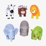 Load image into Gallery viewer, Jungle Party Squirtie Baby Bath Toys
