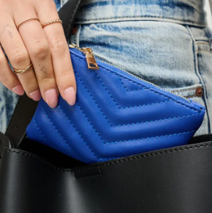 Urban Expressions Mackenzie Wallet in Electric Blue