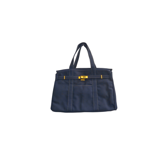 Road Trips Boatkin Bag in Navy Solid