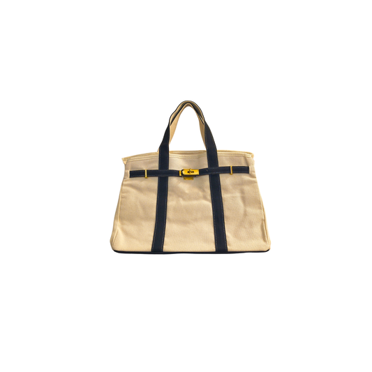 Road Trips Boatkin Bag in Natural and Black