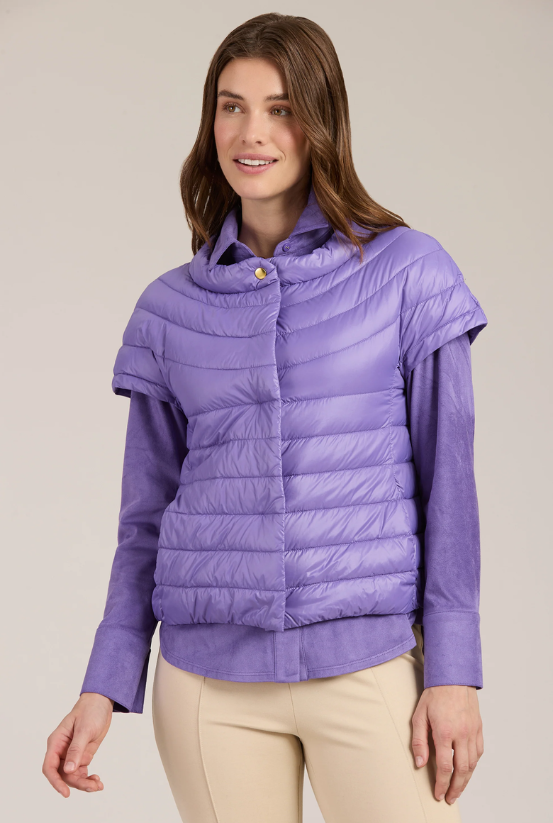 Tyler Boe Shelly Cap Sleeve Puffer