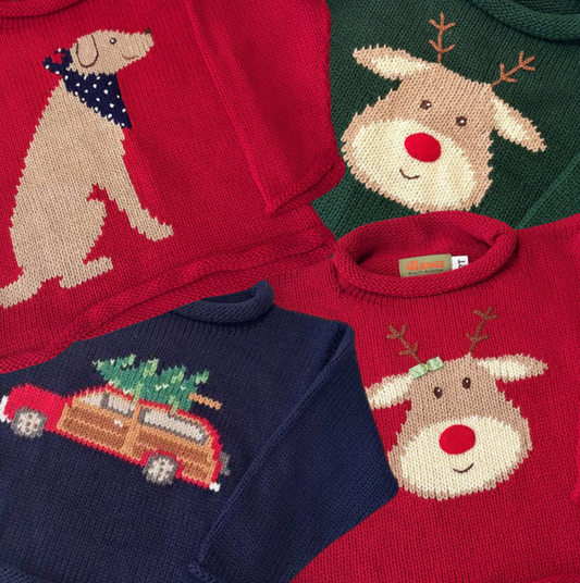 Claver: Christmas Roll Sweater