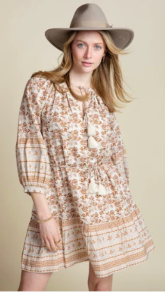 Burgess: Taylor Cotton Voile Dress