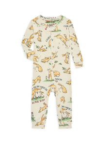 Books to Bed: Guess How Much I Love You Book & Coverall Set in Cream