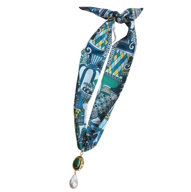 Knotty Bling: Scarf Necklace (Choose your style)