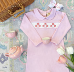 Load image into Gallery viewer, TBBC Rigsby Romper in Flower Smocking
