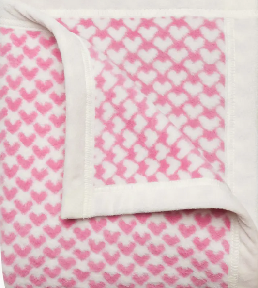 ChappyWrap All My Heart Bubblegum Mini Blanket