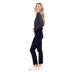 Load image into Gallery viewer, UP Pants Boss Techno Slim Ankle Pant in Black
