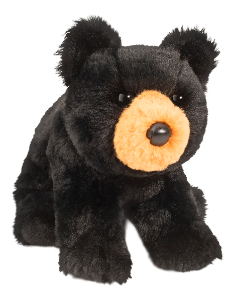 Douglas & Co Soft Mini Black Bear Cubbie