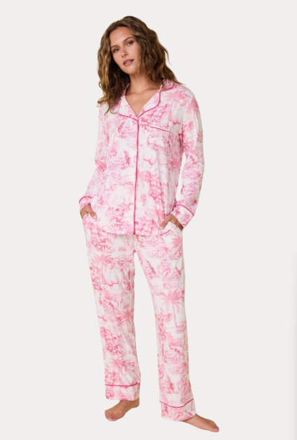 Cat's Pajamas: Pima Knit Long-Sleeved Pajama (Choose your Print!)