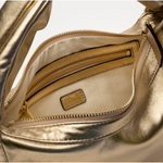 Load image into Gallery viewer, Frances Valentine Cece Small Hobo Bag in Gold Nappa
