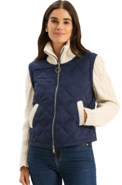 Tyler Boe: Andie Mixed Media Jacket