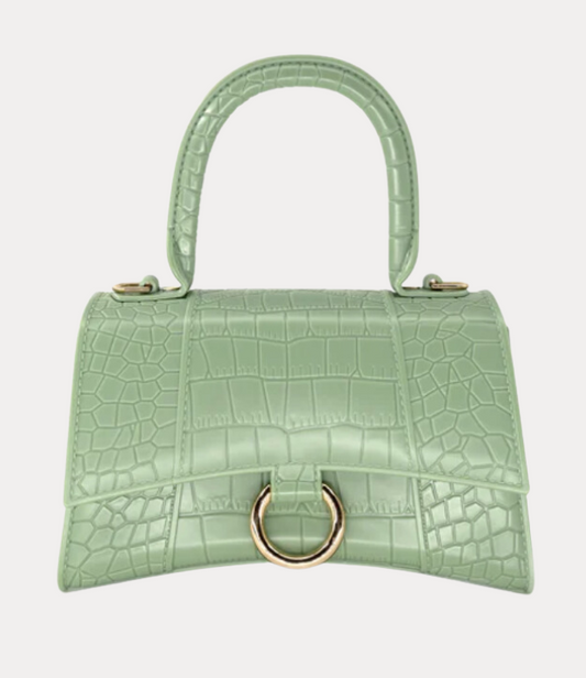 BC Handbags Jelly Top-Handle Bag in Mint