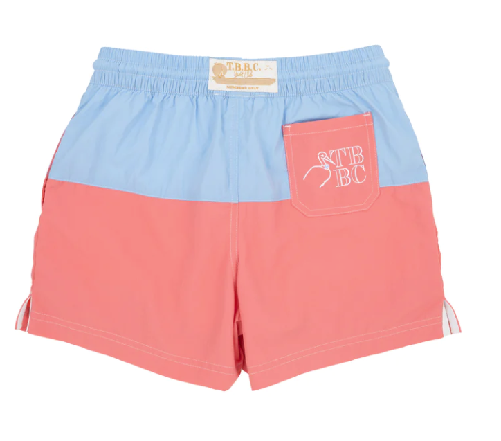 TBBC Country Club Colorblock Trunks