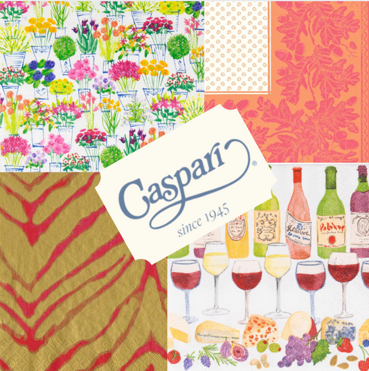 Caspari: Cocktail Napkins Assortment
