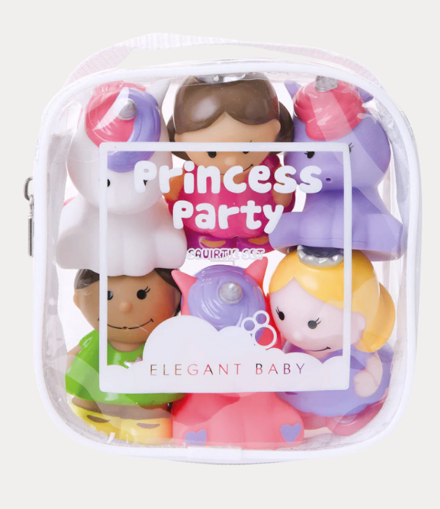 Elegant Baby Princess Party Squirtie Baby Bath Toys
