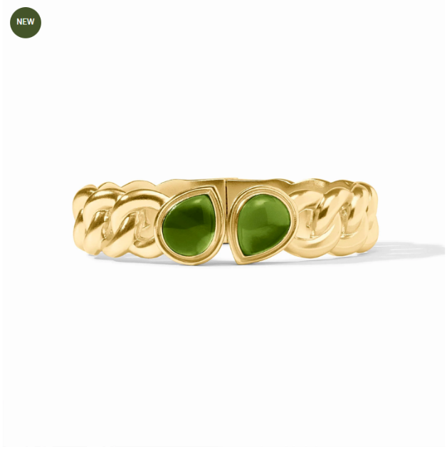 Julie Vos: Dolce Hinge Bangle (Multiple Colors Available)