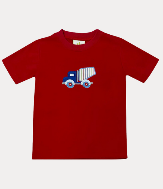 Zuccini Kids Harry's Play Tee with Concrete Mixer